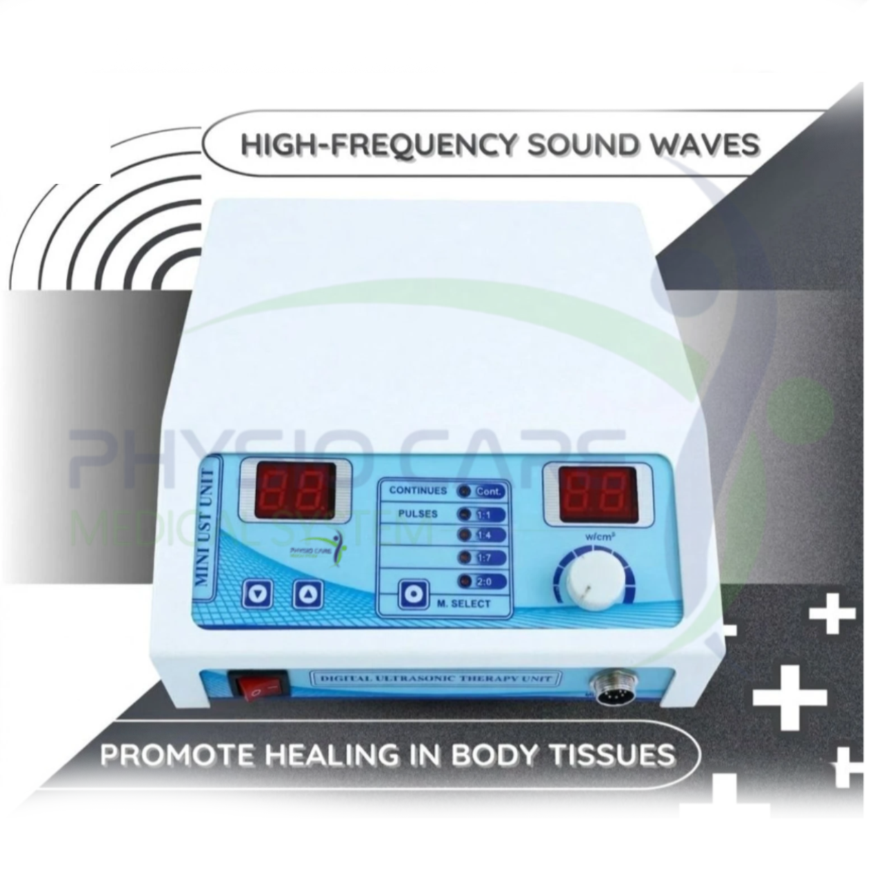 Ultrasound Therapy Unit (1Mhz LED)