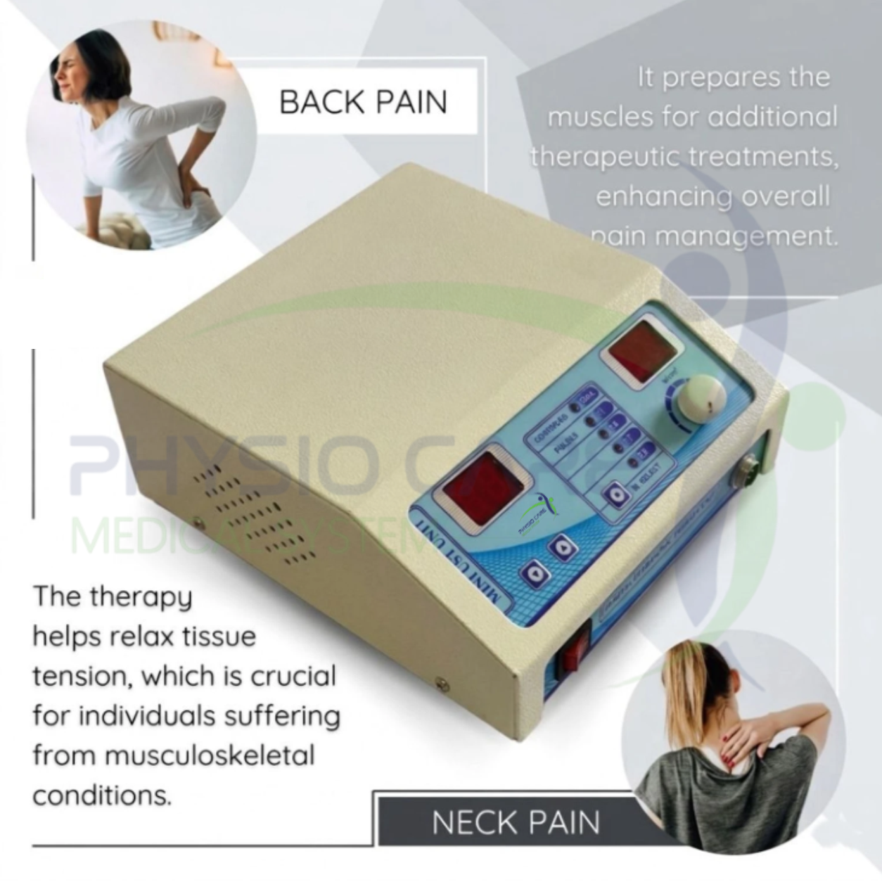 Ultrasound Therapy Unit (1Mhz LED)