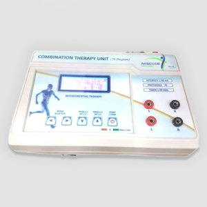 IFT 70 Program Physiotherapy Machine – Digital Interferential Therapy Unit with ABS Body & 1 Year Warranty | Physiocare