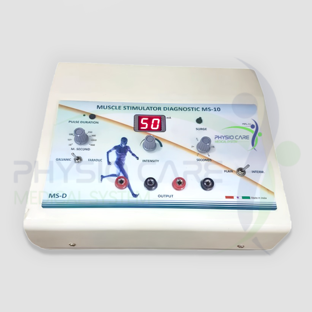 Muscle Stimulator Diagnostic MS-10 – Advanced Electrical Muscle Stimulation Machine for Physiotherapy