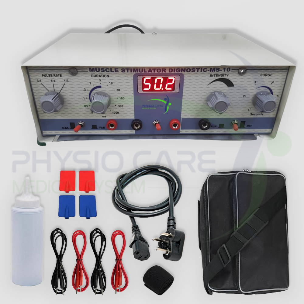 Heavy Duty Muscle Stimulator 4 Channel – Professional Muscle Stimulator Machine for Physiotherapy & Rehabilitation
